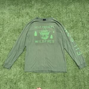 Vintage Men’s Filson Smokey The Bear Size M Long Sleeve T Shirt MADE IN USA